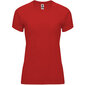 Marškinėliai moterims, raudoni цена и информация | Marškinėliai moterims | pigu.lt