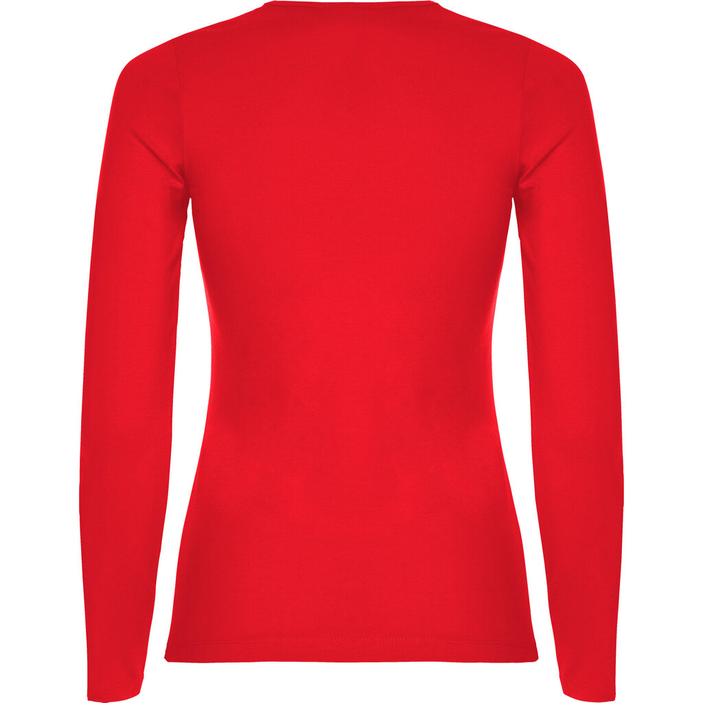 Marškinėliai ilgomis rankovėmis moterims Lonni, raudoni kaina | pigu.lt
