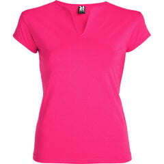Marškinėliai moterims, LON6532, rožiniai kaina ir informacija | Marškinėliai moterims | pigu.lt