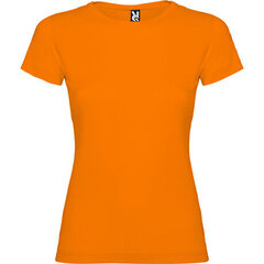 Marškinėliai moterims, oranžiniai kaina ir informacija | Palaidinės, marškiniai moterims | pigu.lt