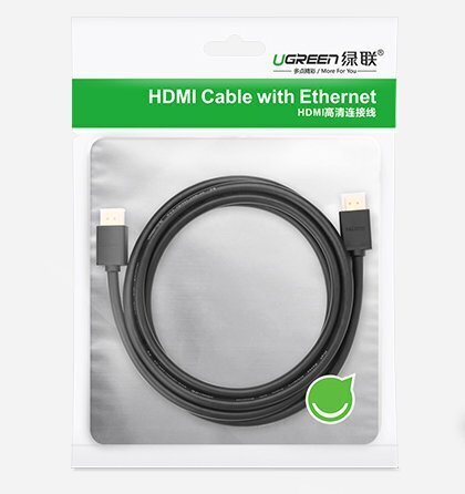 Ugreen HDMI HD104 10107, 2 m kaina ir informacija | Laidai telefonams | pigu.lt