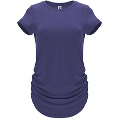Marškinėliai moterims, mėlyni kaina ir informacija | Palaidinės, marškiniai moterims | pigu.lt