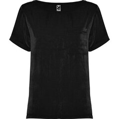 Marškinėliai moterims, juodi kaina ir informacija | Palaidinės, marškiniai moterims | pigu.lt