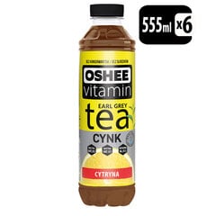 Arbata su citrina OSHEE "Earl Grey” praturtinta vitaminais, 555ml x 6 kaina ir informacija | Gaivieji gėrimai | pigu.lt
