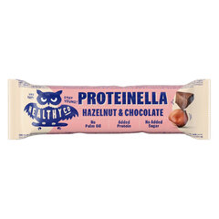 Šokolado ir riešutų becukris batonėlis Healthyco Proteinella, 35 g цена и информация | Батончики | pigu.lt