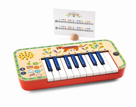 Музыкальный инструмент для детей - Синтезатор, Djeco Animambo DJ06023 цена и информация | Развивающие игрушки | pigu.lt
