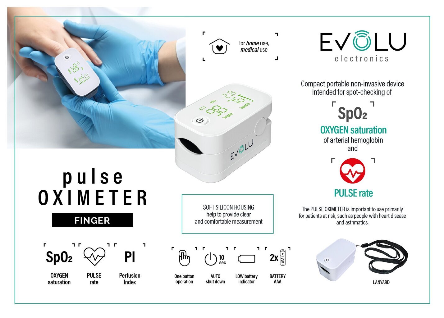 Evolu 2220 kaina ir informacija | Kraujospūdžio matuokliai | pigu.lt