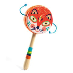 Музыкальный инструмент для детей - Ручной барабан, Djeco Animambo DJ06025 цена и информация | Развивающие игрушки | pigu.lt