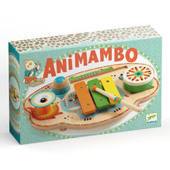 Žaislinis muzikinis instrumentas - Muzikinis karnavalas, Djeco Animambo DJ06027 kaina ir informacija | Žaislai kūdikiams | pigu.lt