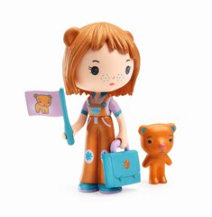 Tinyly фигурки - Анукa и медвежонок Нурс, Djeco DJ06941 цена и информация | Игрушки для девочек | pigu.lt