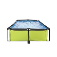 Каркасный бассейн с фильтром Exit Lime 300x200x65 см, зеленый цена и информация | Бассейны | pigu.lt