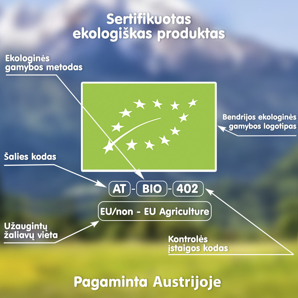 Obuolių-vyšnių sulčių gėrimas vaikams Fleur Alpine, nuo 8 mėn, 200 ml x 3 vnt. цена и информация | Užkandžiai, gėrimai vaikams | pigu.lt