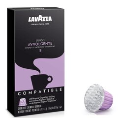 Lavazza Lungo Avvolgente Nespresso® Kavos kapsulės, 10kaps kaina ir informacija | Kava, kakava | pigu.lt