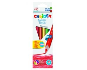 Pieštukai spalvoti Carioca 6 spalvų kaina ir informacija | Piešimo, tapybos, lipdymo reikmenys | pigu.lt