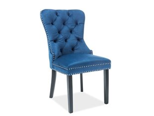 2-jų kėdžių komplektas Signal Meble August, mėlynas kaina ir informacija | Virtuvės ir valgomojo kėdės | pigu.lt