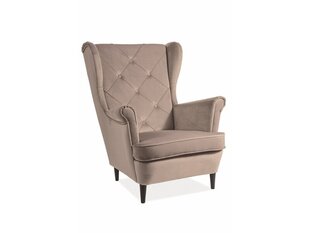 Кресло Signal Meble Lady, бежевое цена и информация | Кресла в гостиную | pigu.lt