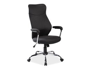 Biuro kėdė Signal Meble Q-319, juoda kaina ir informacija | Biuro kėdės | pigu.lt