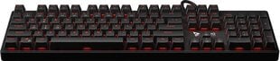 Savio Tempest RX Outemu RED kaina ir informacija | Klaviatūros | pigu.lt