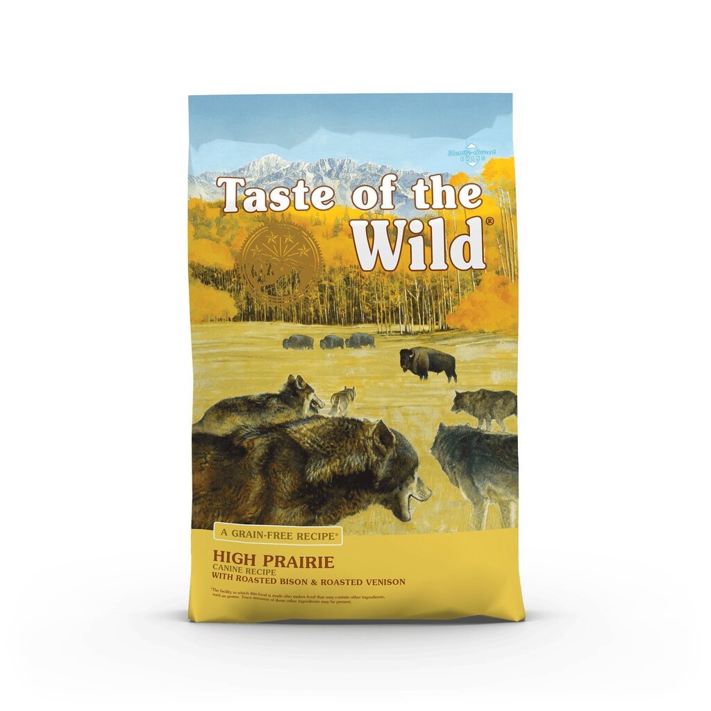 Taste of the Wild High Prairie sausas begrūdis šunų maistas su bizoniena ir elniena, 12.2 kg kaina ir informacija | Sausas maistas šunims | pigu.lt