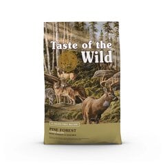 Беззерновой сухой корм для собак с мясом дичи Taste of the Wild Pine Forest, 12.2 кг цена и информация |  Сухой корм для собак | pigu.lt