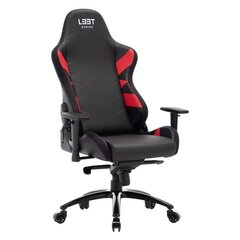 Игровое кресло L33T Gaming Elite V4, черное/красное цена и информация | Офисные кресла | pigu.lt