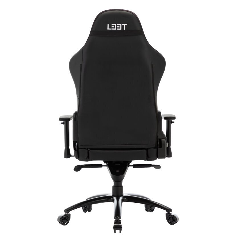 Žaidimų kėdė L33T Gaming Elite V4, juoda/raudona kaina ir informacija | Biuro kėdės | pigu.lt