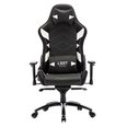 Žaidimų kėdė L33T Gaming Elite V4, juoda/balta