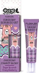Lūpų šveitiklis Floslek Sugar Scrub for Lips Berry Flavor, 14 g kaina ir informacija | Lūpų dažai, blizgiai, balzamai, vazelinai | pigu.lt