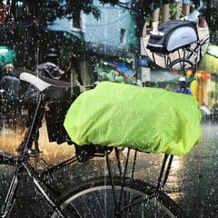 Dviračio krepšio apsauga nuo lietaus Wozinsky WBB5YW, žalia kaina ir informacija | Krepšiai, telefonų laikikliai | pigu.lt