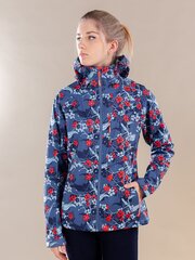 Куртка софтшелл для женщин Icepeak Boise 54974-5*936, цвет синий/розовый цена и информация | Женские куртки | pigu.lt