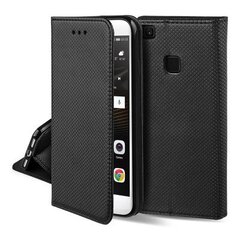 Hallo Smart Magnet Book Case Knygų telefono dėklas Samsung A805 / A905 Galaxy A80 / A90 Juoda kaina ir informacija | Telefono dėklai | pigu.lt
