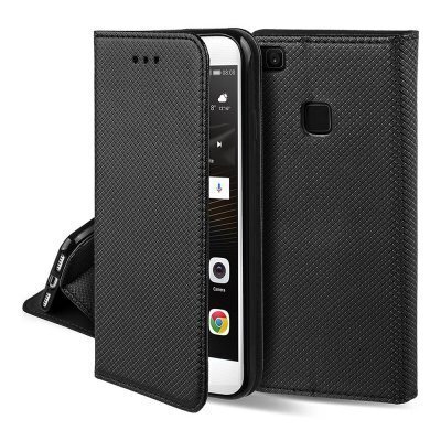 Hallo Smart Magnet Book Case Knygų telefono dėklas Samsung A805 / A905 Galaxy A80 / A90 Juoda цена и информация | Telefono dėklai | pigu.lt