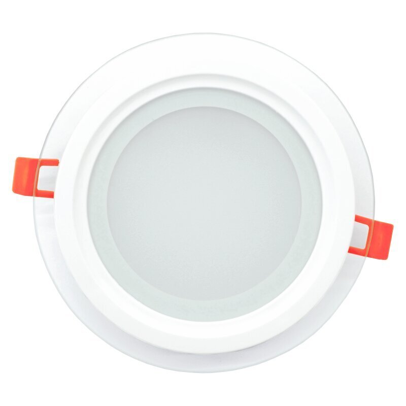 Lavireda apvalus LED šviestuvas su stiklu Vesta 12W цена и информация | Įmontuojami šviestuvai, LED panelės | pigu.lt