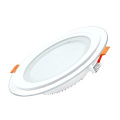 Lavireda apvalus LED šviestuvas su stiklu Vesta 12W цена и информация | Монтируемые светильники, светодиодные панели | pigu.lt