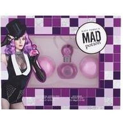 Rinkinys Katy Perry Katy Perry's Mad Potion: EDP moterims 30 ml + vonios burbulai 2 x 100 ml цена и информация | Kvepalai moterims | pigu.lt