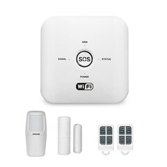 Комплект WIFI+GSM-сигнализации WALE PR-JT-10DT с беспроводными датчиками цена и информация | Cигнализации | pigu.lt