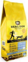 Real Dog Adult Sensitive с уткой, для чувствительных собак, 15 кг цена и информация | Сухой корм для собак | pigu.lt