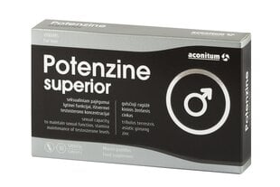 Maisto papildas Potenzine Superior N30 цена и информация | Витамины, пищевые добавки, препараты для хорошего самочувствия | pigu.lt