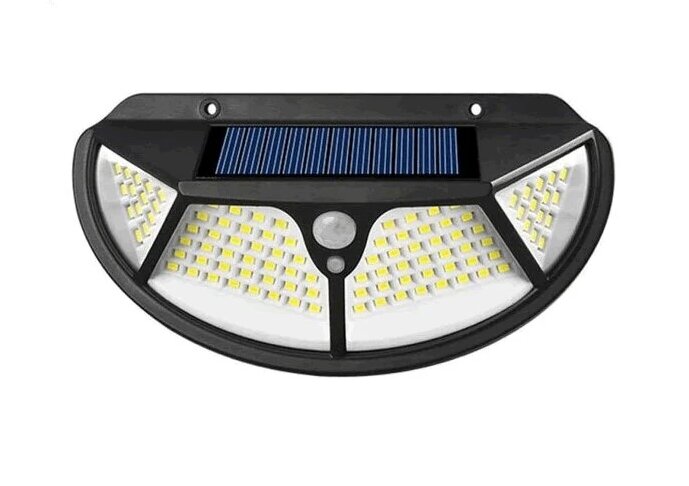 LED šviestuvas su saulės baterija ir judesio davikliu SH-100 kaina | pigu.lt