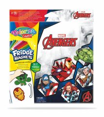 Rinkinys Susikurk pats šaldytuvo magnetukus, Colorino Creative Marvel Avengers kaina ir informacija | Lavinamieji žaislai | pigu.lt
