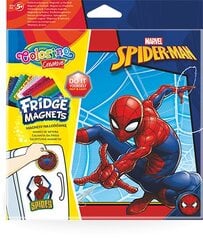 Набор Создайте свои собственные магниты на холодильник, Colorino Creative Marvel Spider-Man цена и информация | Развивающие игрушки | pigu.lt