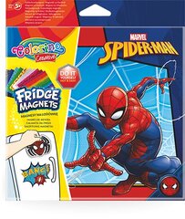 Набор Создайте свои собственные магниты на холодильник, Colorino Creative Marvel Spider-Man цена и информация | Развивающие игрушки | pigu.lt