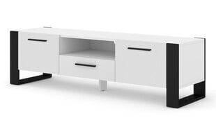 ТВ столик Nuka 160, белый цена и информация | Тумбы под телевизор | pigu.lt