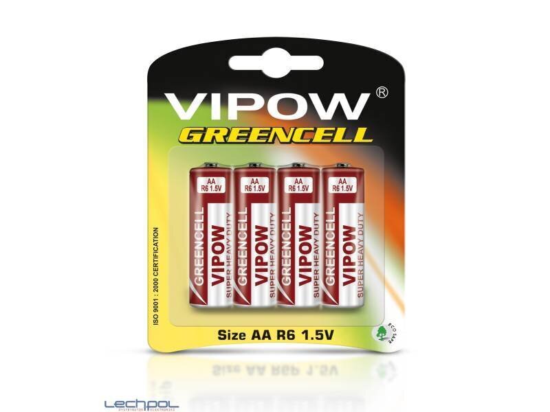 Baterija Vipow 4 x AA kaina ir informacija | Elementai | pigu.lt