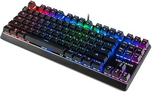 Клавиатура Modecom Volcano Lanparty RGB BT (K-MC-LANPARTY-U-BT-RGB) цена и информация | Клавиатуры | pigu.lt