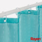 Dušo užuolaida Rayen, 180x200cm, mėlyna kaina ir informacija | Vonios kambario aksesuarai | pigu.lt