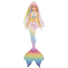 Lėlė Barbie spalvas keičianti undinė, GTF89 kaina ir informacija | Žaislai mergaitėms | pigu.lt