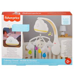 Mobilus projektorius Fisher Price Debesys ir mėnulis kaina ir informacija | Žaislai kūdikiams | pigu.lt