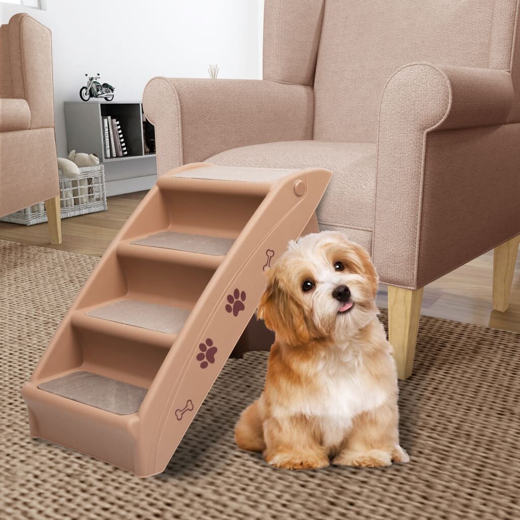 Sulankstomi laiptai šunims, 62x40x49,5cm, цена и информация | Guoliai, pagalvėlės | pigu.lt