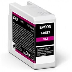 EPSON Singlepack T46S3 UltraChrome Pro 10 ink (C13T46S300), rožinė (Vivid Magenta) kaina ir informacija | Kasetės rašaliniams spausdintuvams | pigu.lt